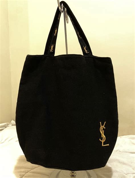 ysl parfum tote bag|YSL denim tote.